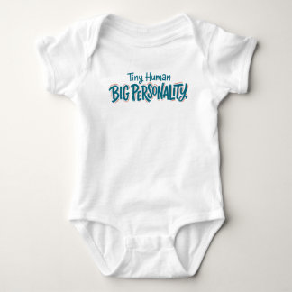 Klein kind grote persoonlijkheid romper
