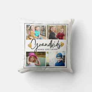 Klein kinderen maken het leven grand Quote 4 Fotos Kussen