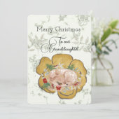 Klein kleindochter Kleine kerstwens (Staand voorkant)