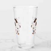 Klein Koe glascadeau Glas (Rechts)