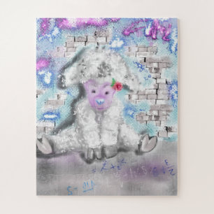 Klein lampje Puzzle Painting Legpuzzel