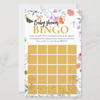 Klein Liefdeskever Baby Shower Bingo Spel