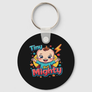 Klein maar krachtig - Schattige Super Baby Power-o Sleutelhanger