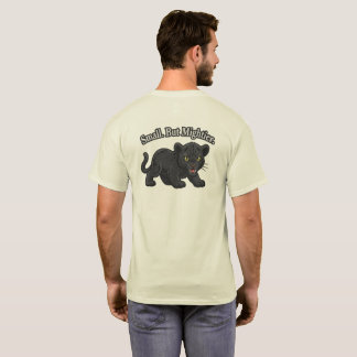 Klein Maar Machtiger | Felle Zwarte Panter Welp Ki T-shirt