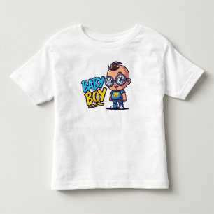 Klein Maar Moedig – Baby Jongens T-shirt