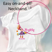 Klein maar Mooi Regenboog Pixie met Vogel Vrienden Romper