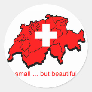 Klein maar mooi ronde sticker