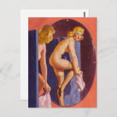 Klein maken briefkaart (Voorkant / Achterkant)