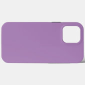Klein massief pastel paars Afrikaans violet Case-Mate iPhone Case (Achterkant (horizontaal))