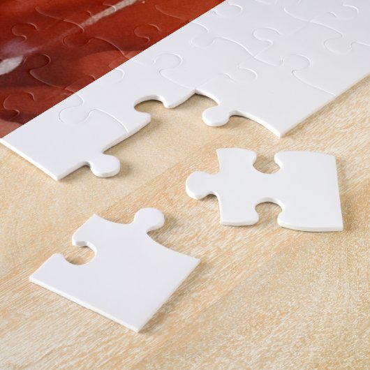 KLEIN MEISJE EN KAT JIGSAW PUZZEL (Zijkant)