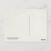 Klein meisje met striptas briefkaart (Achterkant)