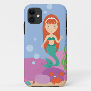 Klein meisje onder water iPhone 11 hoesje