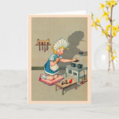  klein meislepspeelhuis Nota Kaart (Gele Bloem)