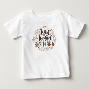 "Klein Mens, Grote Magie" Boho Starburst Citaat