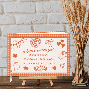 Klein Mielpapje Op Weg! Najaars Baby Shower Gastenboek