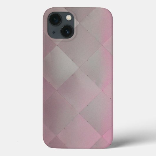 Klein, modern, metalen roze Case-Mate iPhone case (Achterkant)