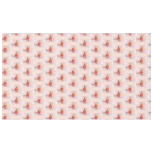 Klein motief Abstract rood peper patroon roze perz Tafelkleed (Voorkant (Horizontaal))