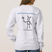 klein noorse kaarsenbedrijf sweatshirt (Achterkant)