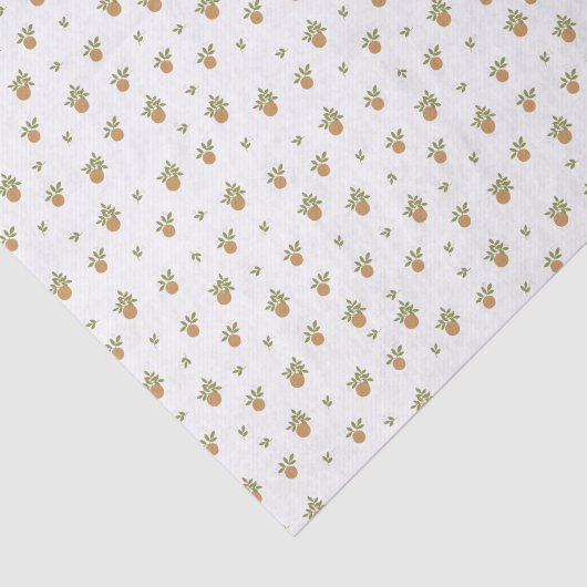 Klein Oranje plakpapier Tissuepapier (Detail)