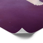 Klein Paars ontwerp — Fantastische afdrukken Poster (Hoek)