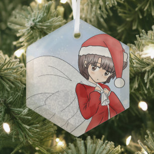 Klein Paniekje Glas Ornament
