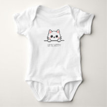 Klein poesje Schattig babyontwerp