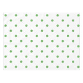 Klein poka-puntenpatroon: Groen Tafelkleed (Voorkant (Horizontaal))