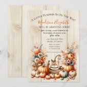 Klein Pompoentje Op Weg Kaart (Voorkant / Achterkant)