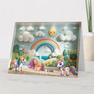 Klein Pony en Eenhoorns Kaart