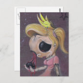 klein pop-briefkaart briefkaart (Voorkant / Achterkant)