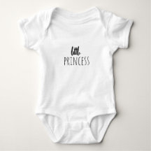 Klein prinsesje baby body'tje
