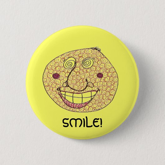 KLEIN! RONDE BUTTON 5,7 CM (Voorkant)