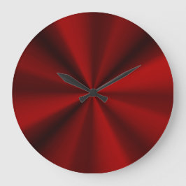 Klein rood grote klok
