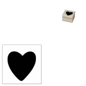 Klein rubberstempel hart (Gestempeld)