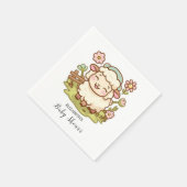 Klein Schaap Baby shower Servet (Hoek)