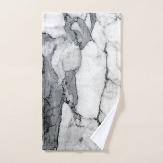 klein schandalig , modern chic grijs marmer bad handdoek (Handdoek)