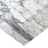 klein schandalig , modern chic grijs marmer tafelkleed (Gekanteld)