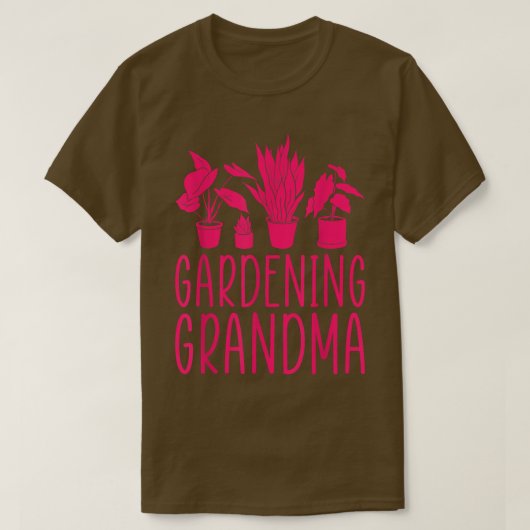Klein Shirt flower Garden Grandma T-Sh (Design voorkant)