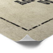 KLEIN — sjabloon GEWENSTE POSTER (Hoek)