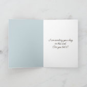 Klein Sproeten Meisje Hugging Een Teddy Beer Kaart (Binnen)