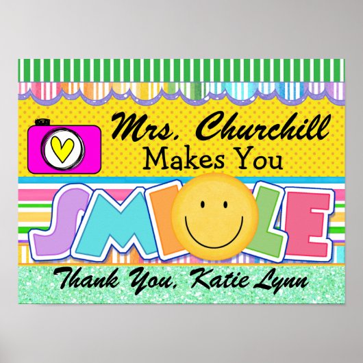 KLEIN! - SRF POSTER (Voorkant)