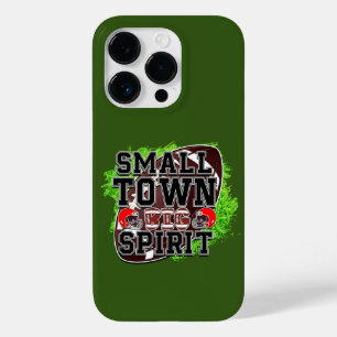 Klein stad geest Football spel Case-Mate iPhone 14 Pro Hoesje