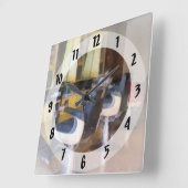 Klein stadsmandjeswinkeltje vierkante klok (Hoek)