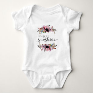 Klein Straaltje Zonneschijn Boho Chic Baby Meisj Romper
