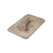 KLEIN!  stripboek Steampunk Pop Badmat (Gekanteld)