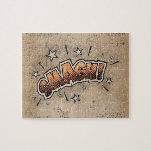 KLEIN!  stripboek Steampunk Pop Legpuzzel (Horizontaal)