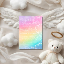 Klein stukje Hemel Regenboog baby shower