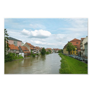 Klein Venetië in Bamberg Foto vergroting Afdruk