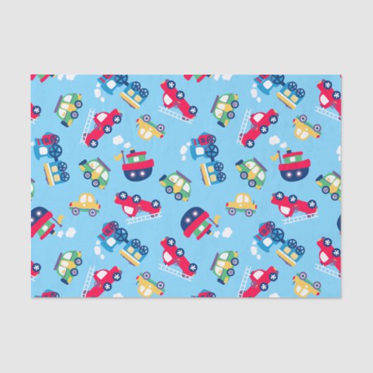 Klein vervoer tissuepapier (Voorkant)