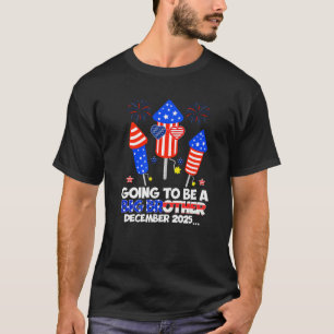 Klein vuurwerk wordt in december een grote broer t-shirt